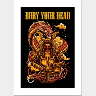 BURY YOUR DEAD MERCH VTG Posters and Art